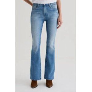 Farrah Mid Rise Bootcut Jeans, Size 30x32 (18 Years Bisou)